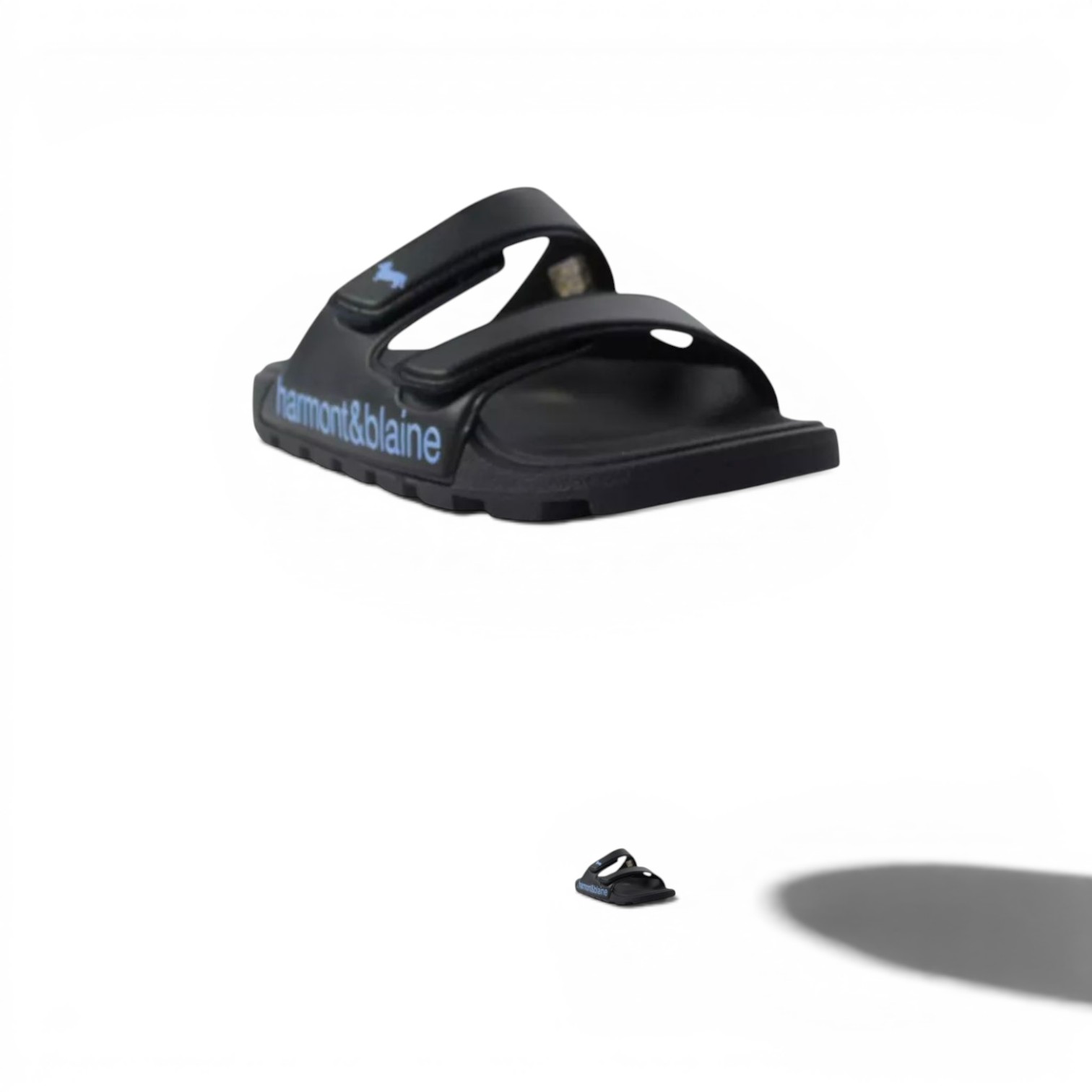 Harmont&Blaine ciabatta uomo blubber logo azzurro – Image 3