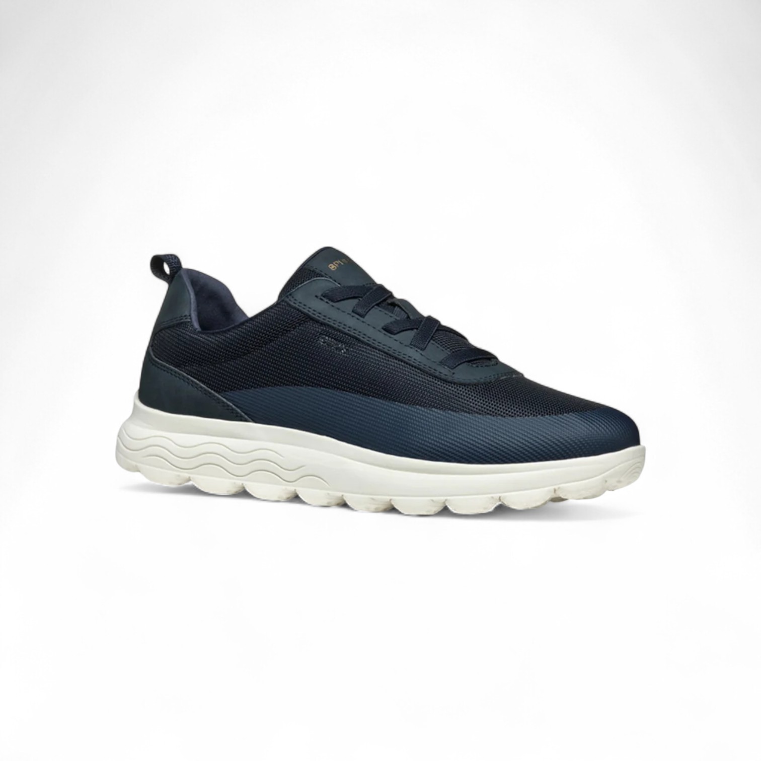 Geox Men's Navy Blue U Spherica A - Mesh + Nbk Synth Laced Fabric Sneaker – Image 2