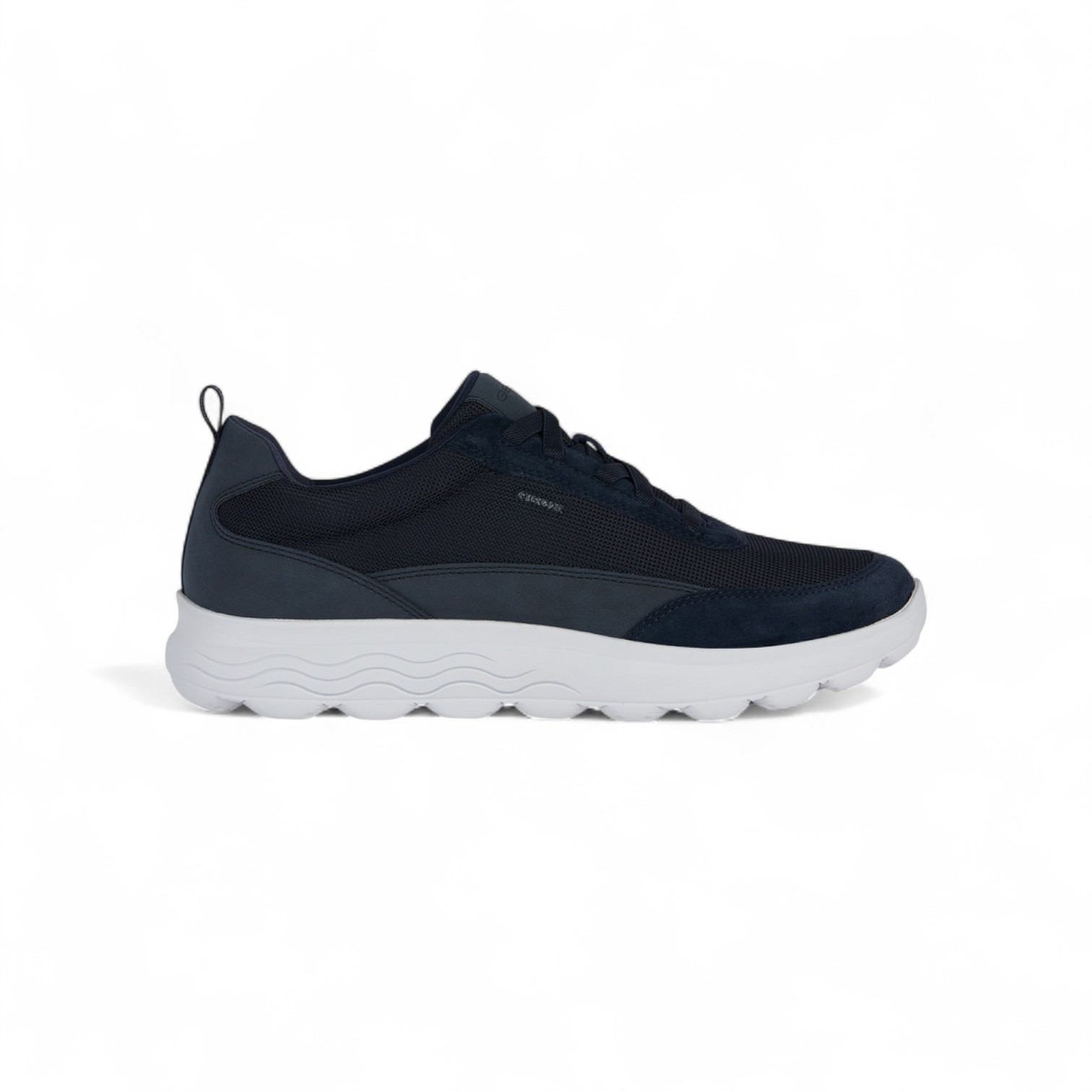 Geox SPHERICA Men's navy Low Top Sneakers