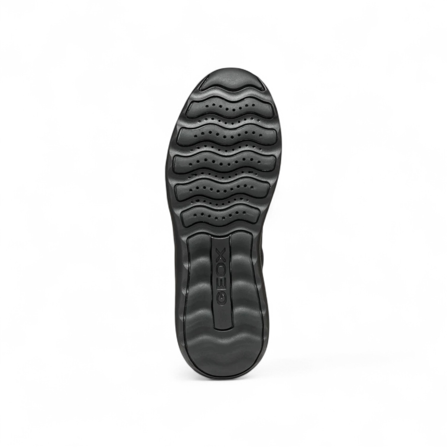 Geox Men's Black U Xtors D -Mesh + Suede Lace-Up Leather Sneaker – Image 4