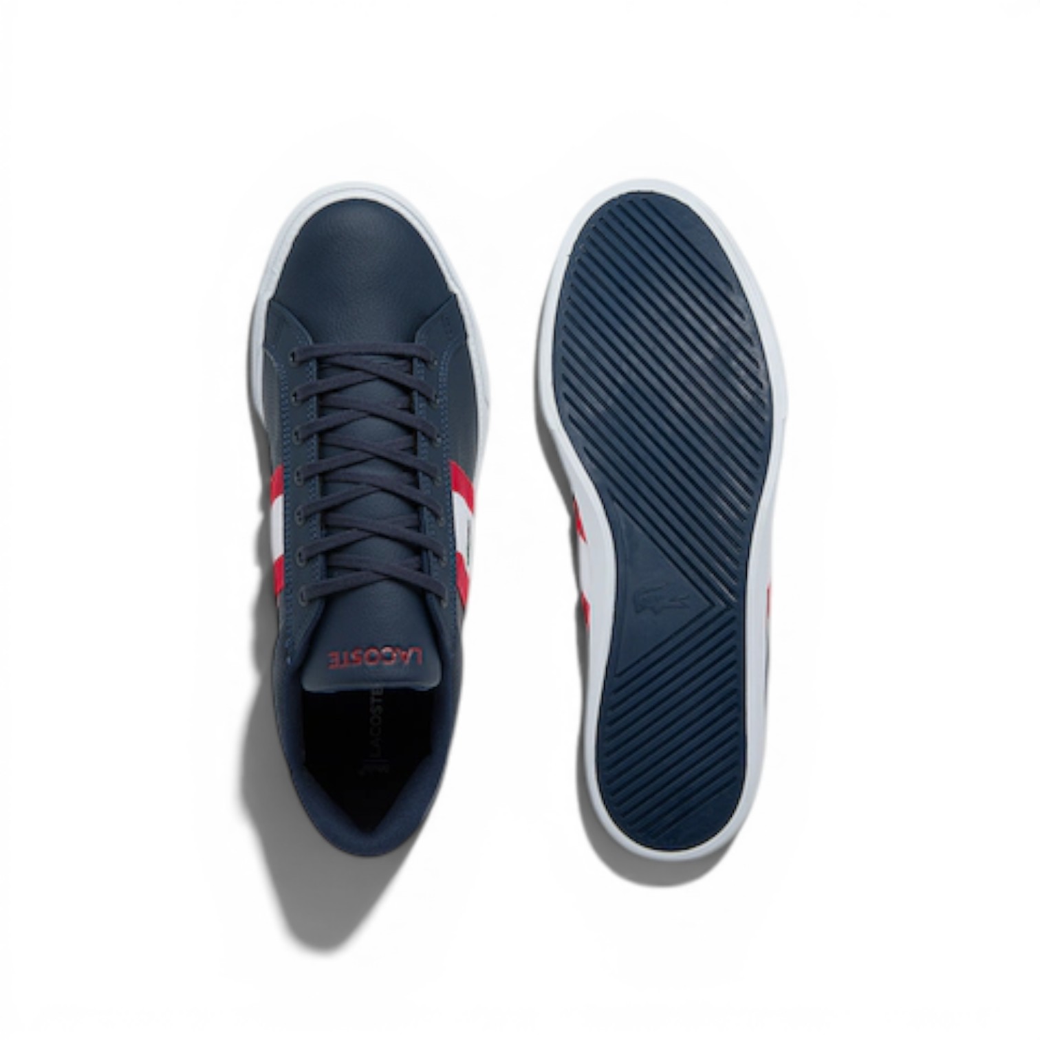 LACOSTE Men's Lace-Up Sneakers-39SMA0084-092 – Image 4