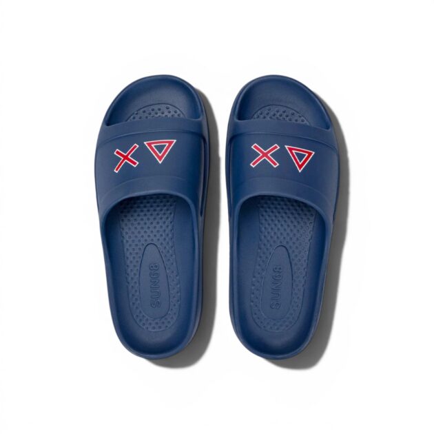 SUN68– slippers monoblock print logo – X36114-0710