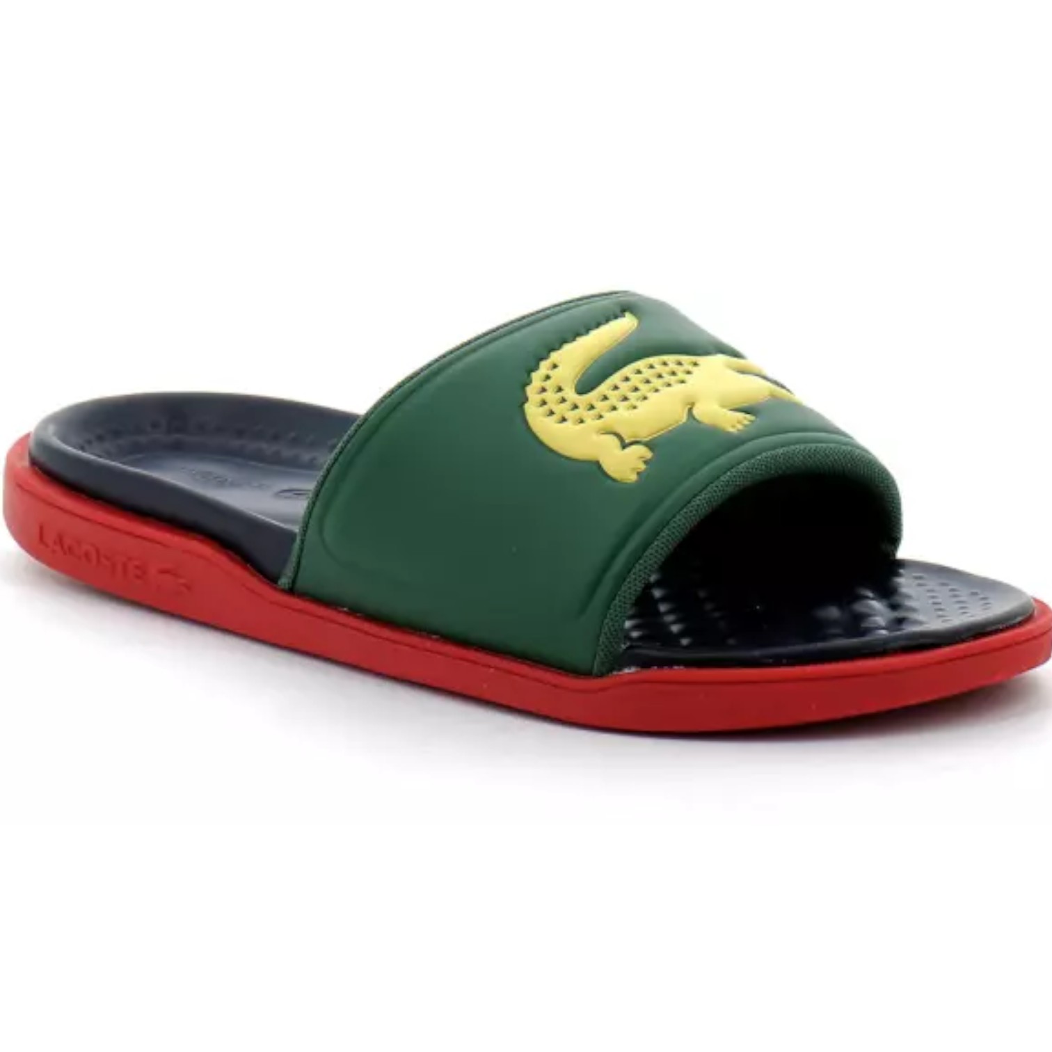 LACOSTE Sandalias para hombre Croco hommes claquettes REF: 43CMA0021-2S1 – Image 6