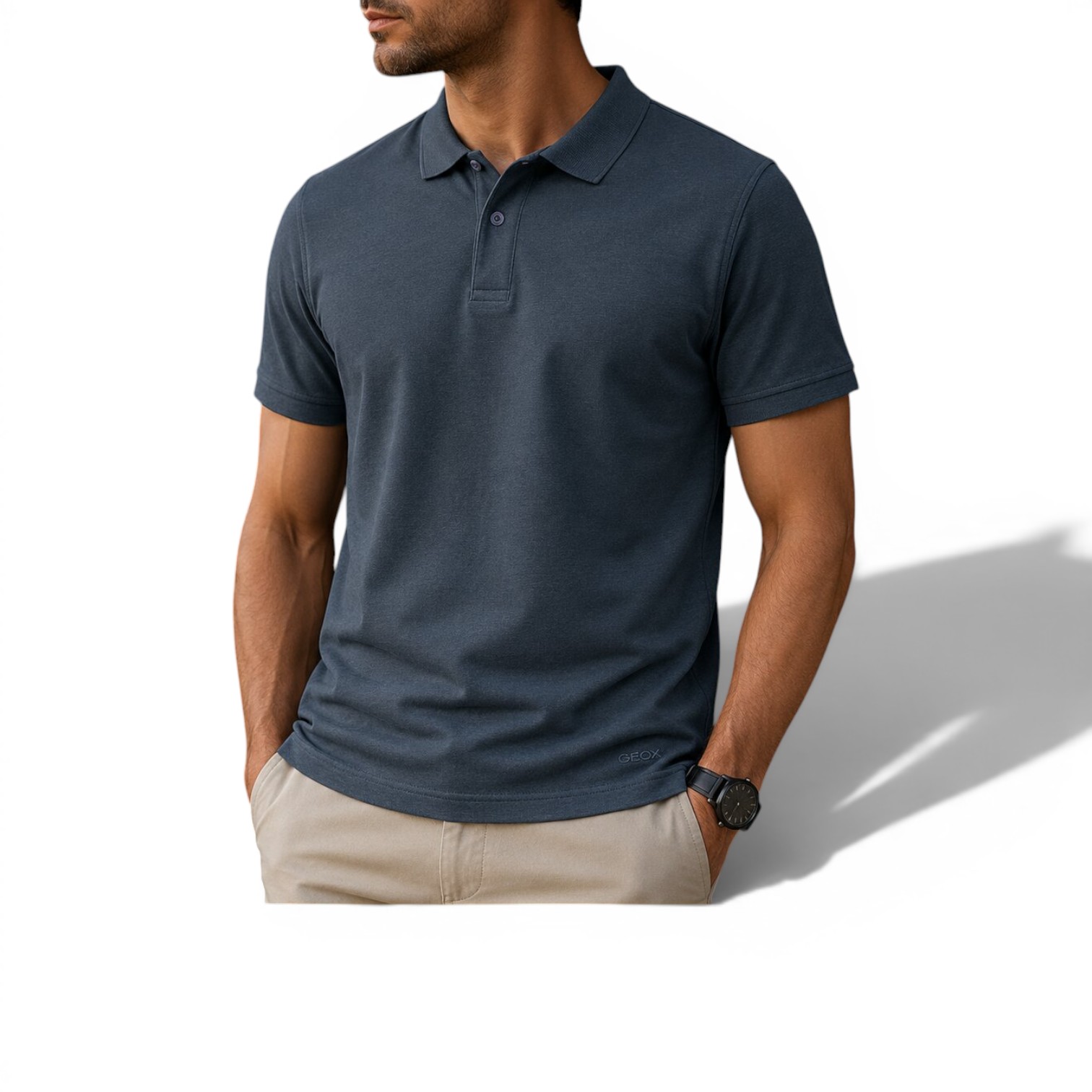 Geox Polo Jersey Homme M4510NT3097-F4326 – Image 3
